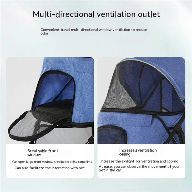 3 Wheel Pet Stroller