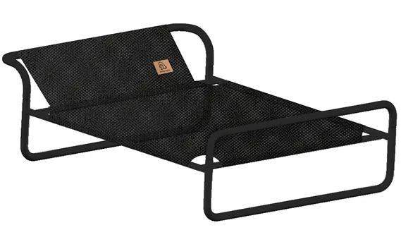 Дишащо мрежесто подвижно легло за домашни любимци за къмпинг