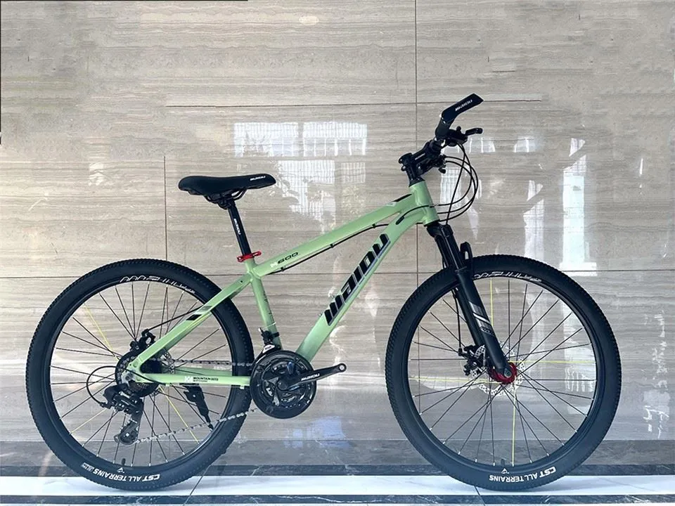 Планински велосипед с алуминиева рамка
